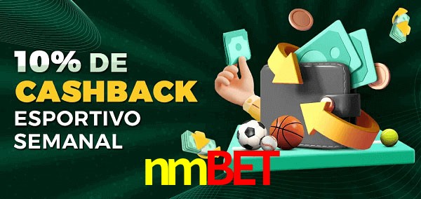 10% de bônus de cashback na nmbet
